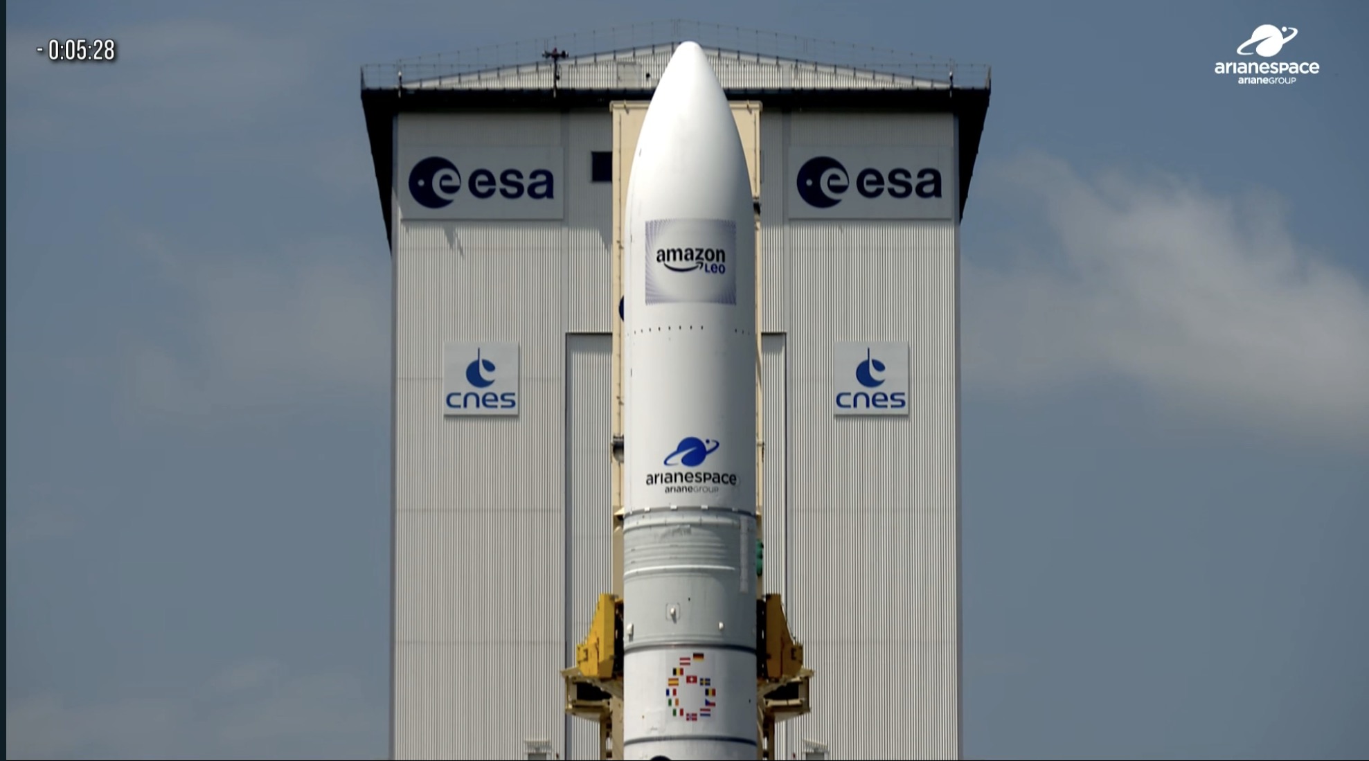 Ariane 6 - 4 Booster Launch